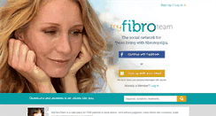 Desktop Screenshot of myfibroteam.com